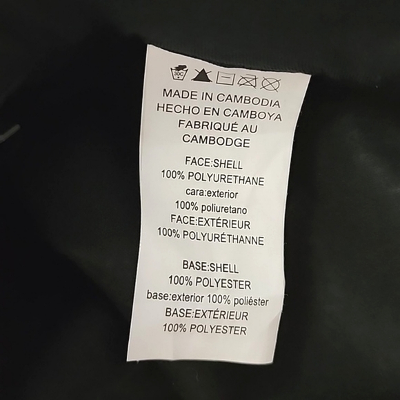 NWT Michael Kors Women's Black Faux Leather Skinny Pull On Pants Stretch Size M - Picture 6 of 9